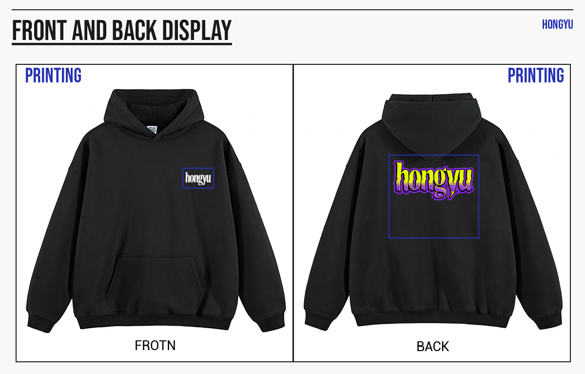 #DW9901 Heavy Fleece 350Gsm Oversized Hoodie 20