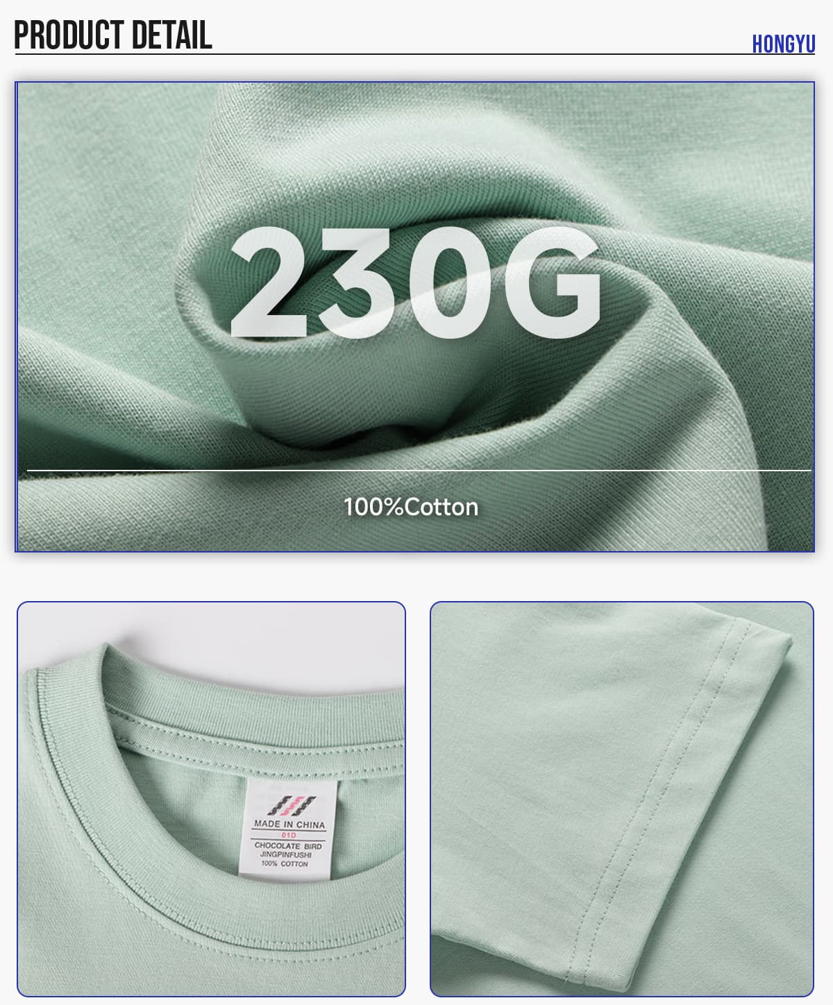 #U-01DT Kids' Basic 230Gsm Cotton T-Shirt 12