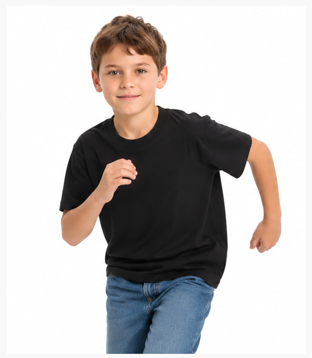 #U-01DT Kids' Basic 230Gsm Cotton T-Shirt 20
