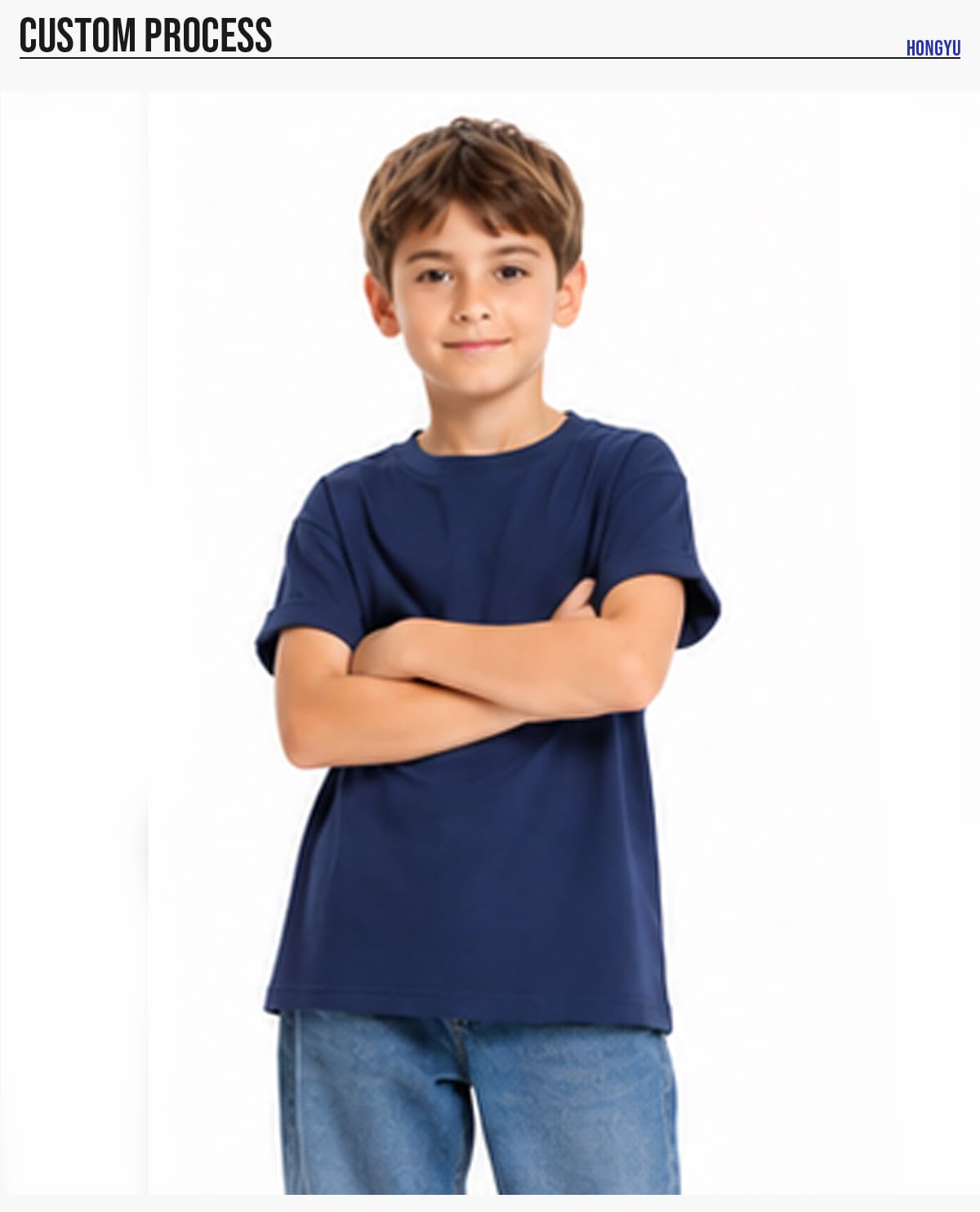 #A18-1 Kids‘ Basic 230gsm Sorona Quick-Dry T-Shirt 16