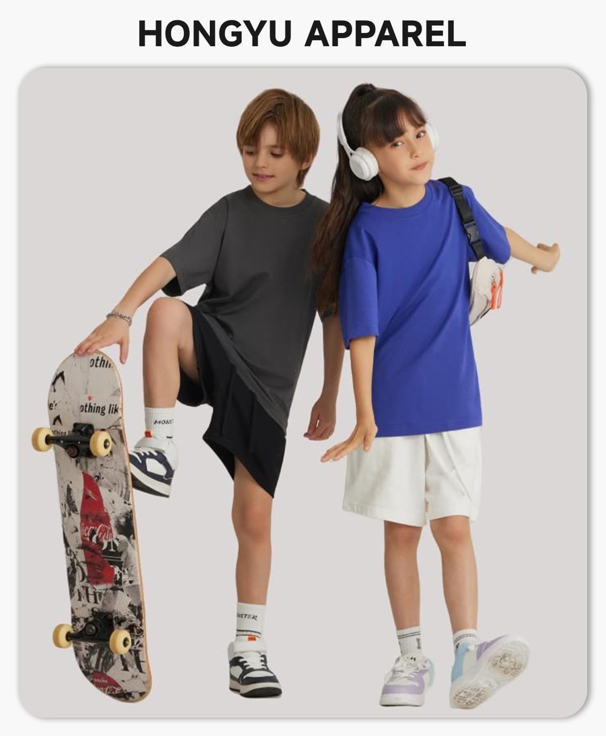 #UTB002 Kids‘ 220gsm Sorona Outdoor Quick-Dry T-Shirt 4