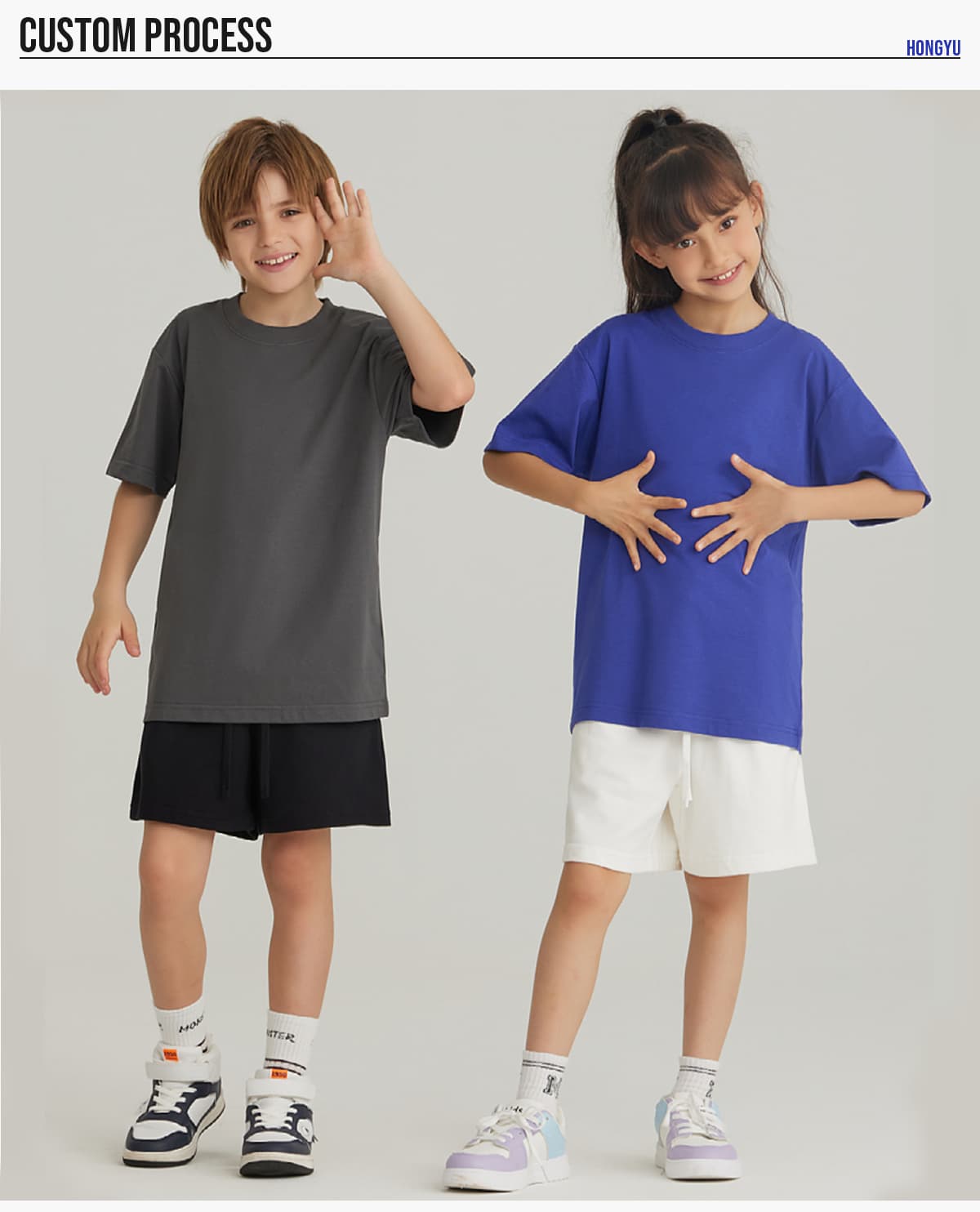 #UTB002 Kids‘ 220gsm Sorona Outdoor Quick-Dry T-Shirt 16