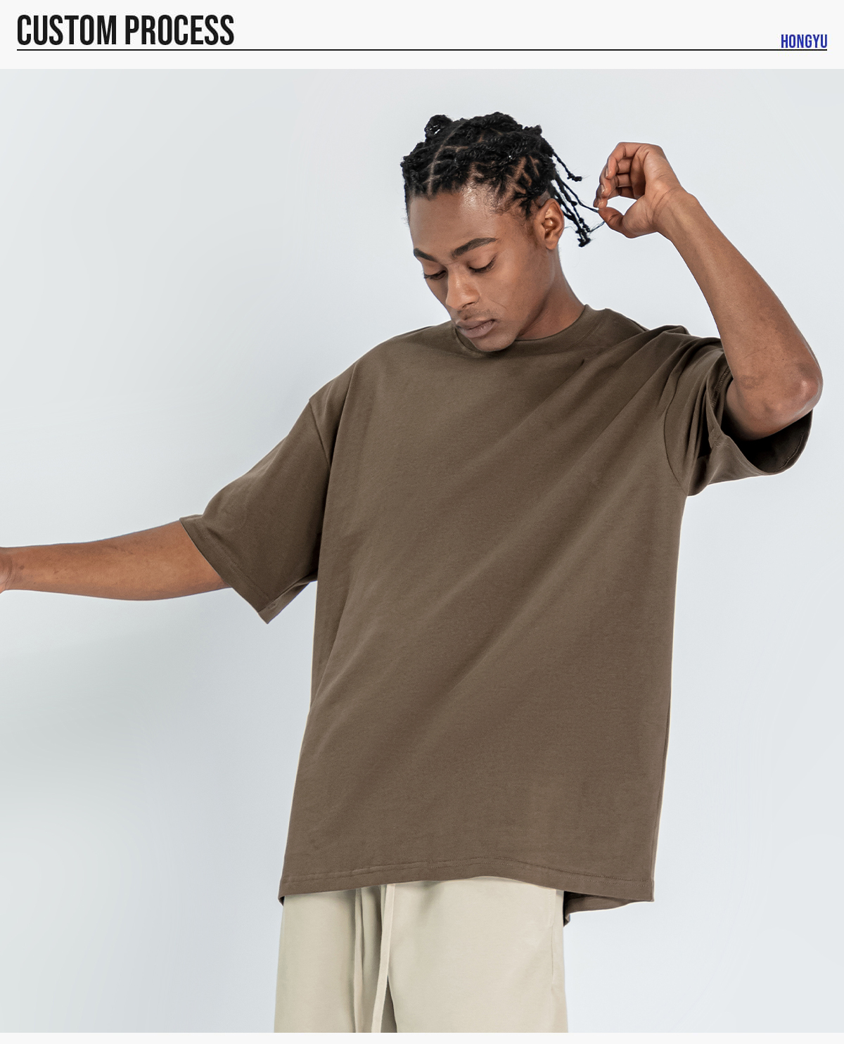 #XT230G3 Outdoor Cooling 100%Cotton 230G Oversized T-Shirt 22