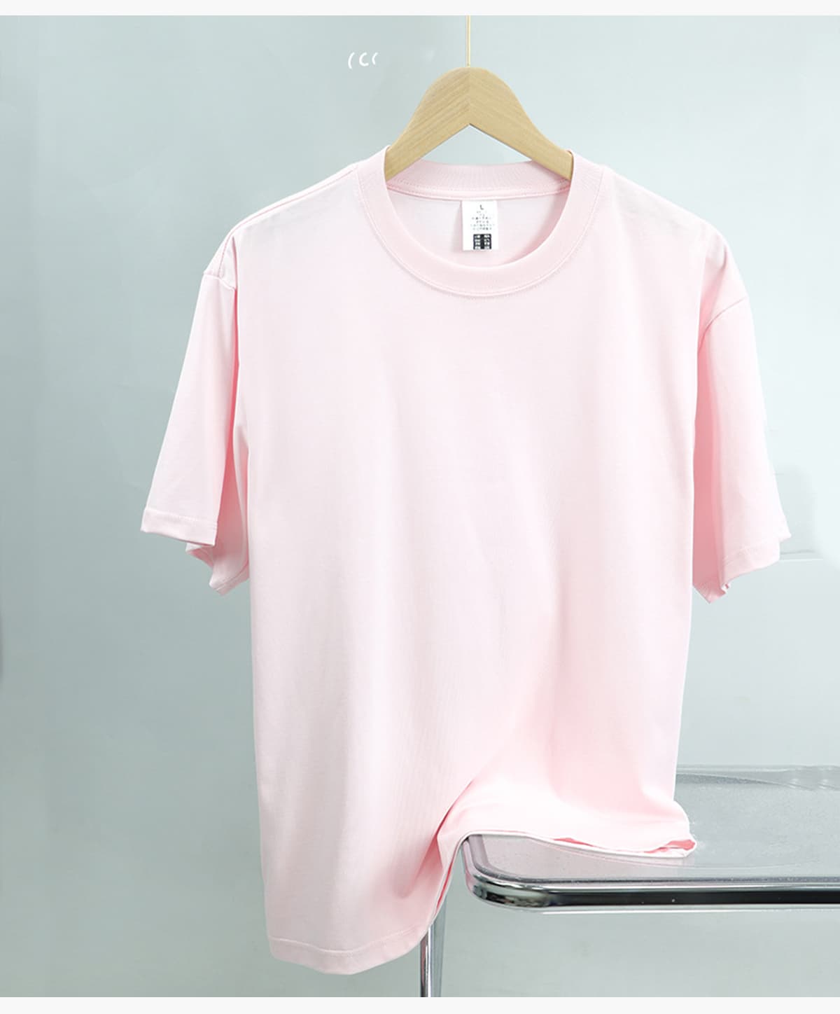 #1042 Oversized 240Gsm 2-Ply Pure Cotton T-Shirt 30