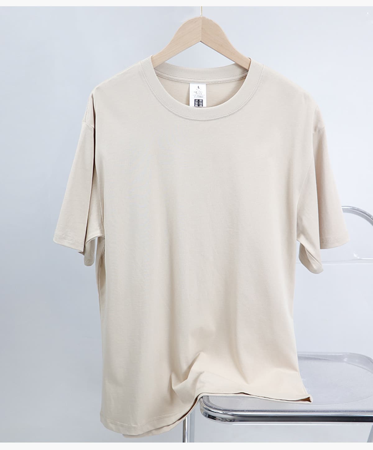 #1052 Oversized 270Gsm Combed Cotton T-Shirt 36