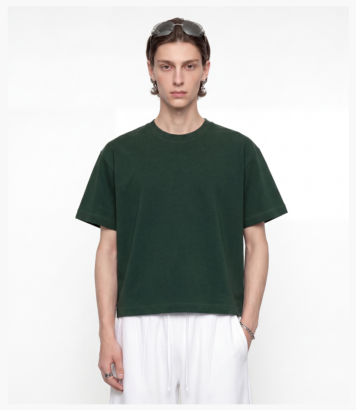 #1108 Heavy 400G Cotton Boxy Fit T-Shirt 22