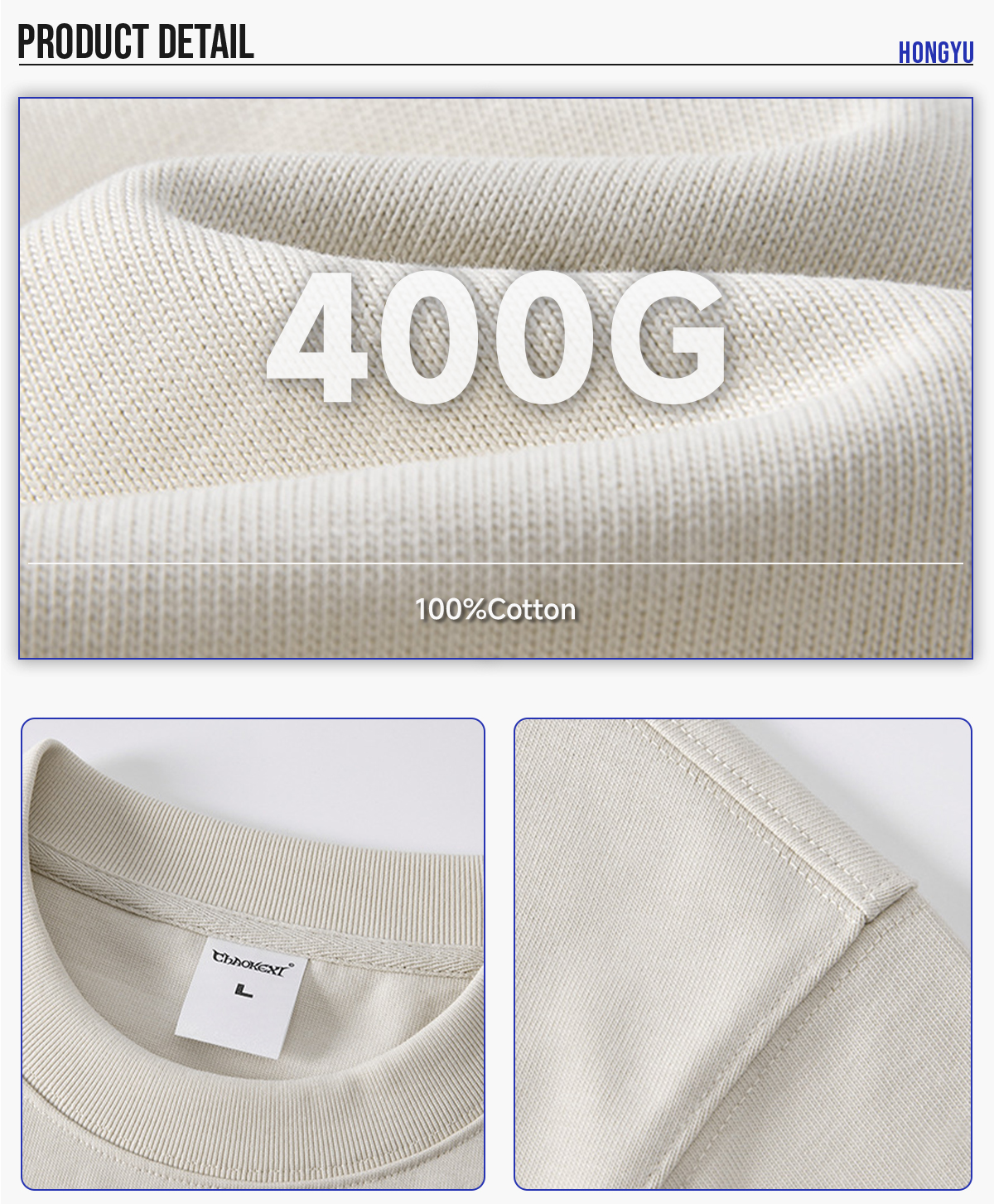 #1108 Heavy 400G Cotton Boxy Fit T-Shirt 12