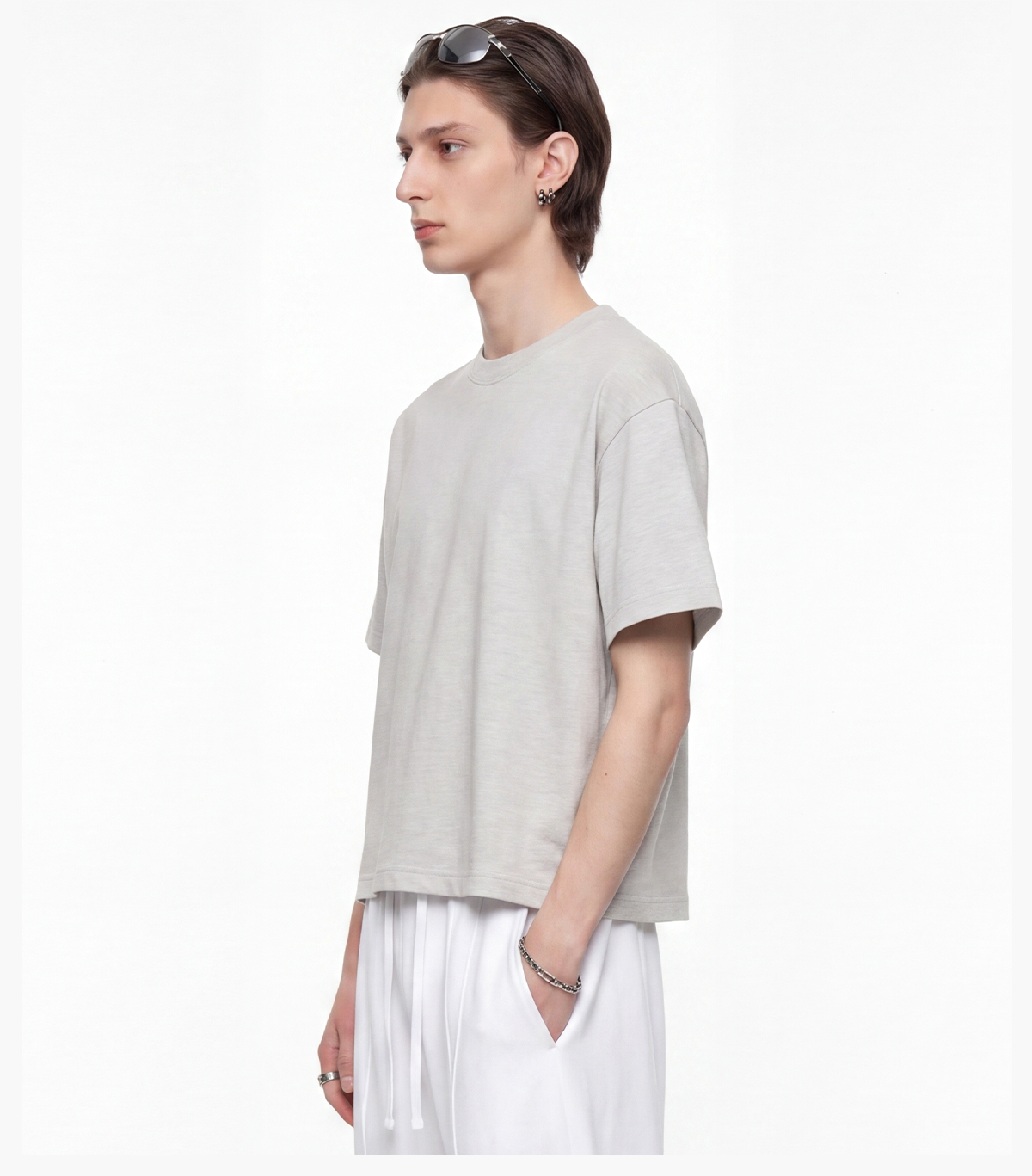 #1108 Heavy 400G Cotton Boxy Fit T-Shirt 20