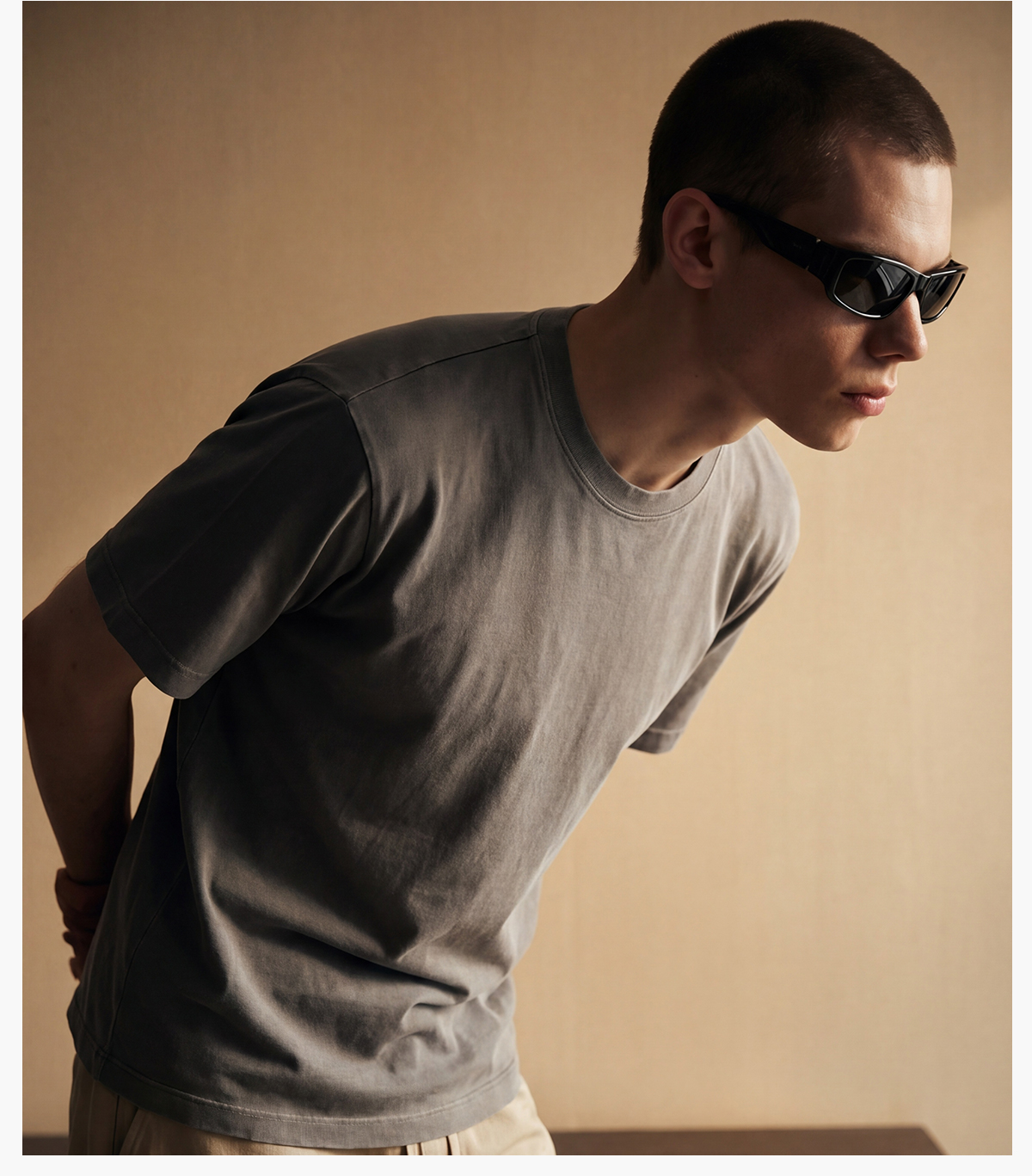 #1168 Vintage Washed Cooling Cotton 230GSM T-Shirt 20