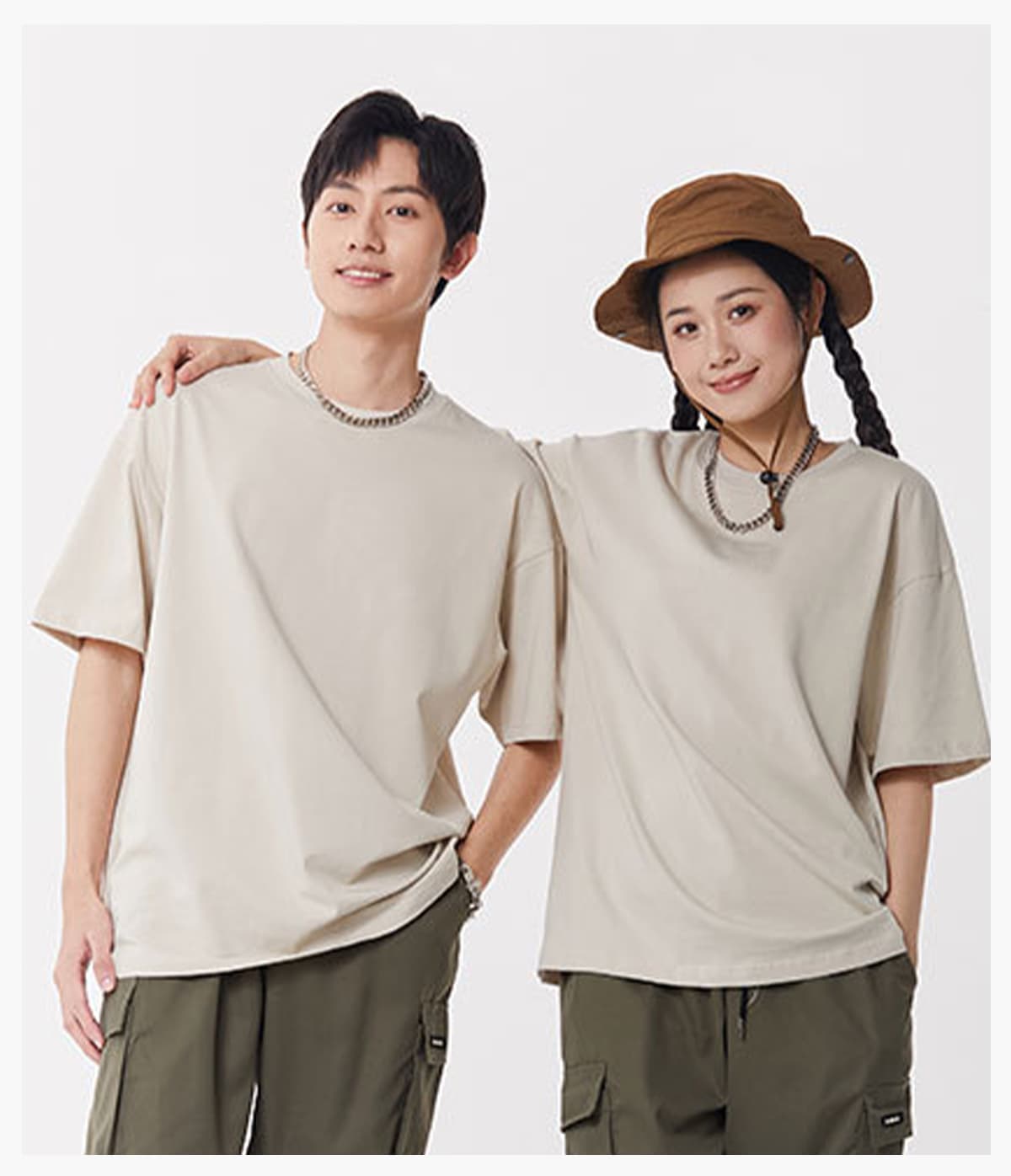 #78013 Oversized 245Gsm 100% Cotton T-Shirt 22