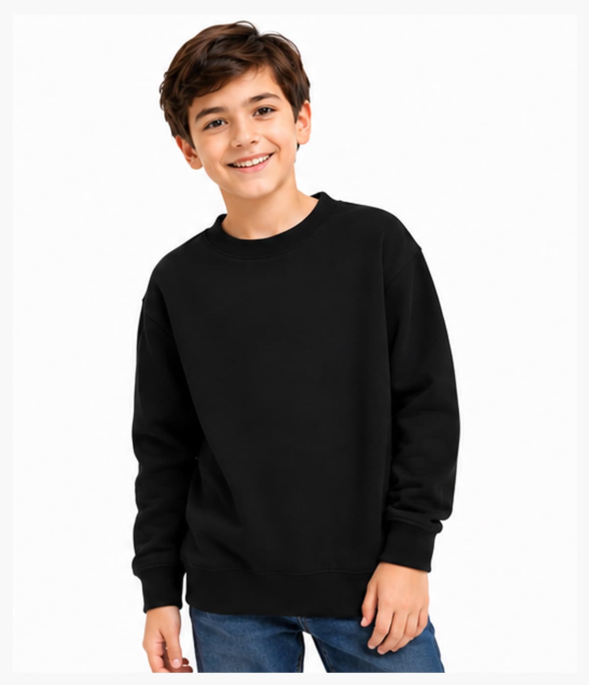 #A01 Kids‘ 350 GSM Fleece Sweatshirt 22