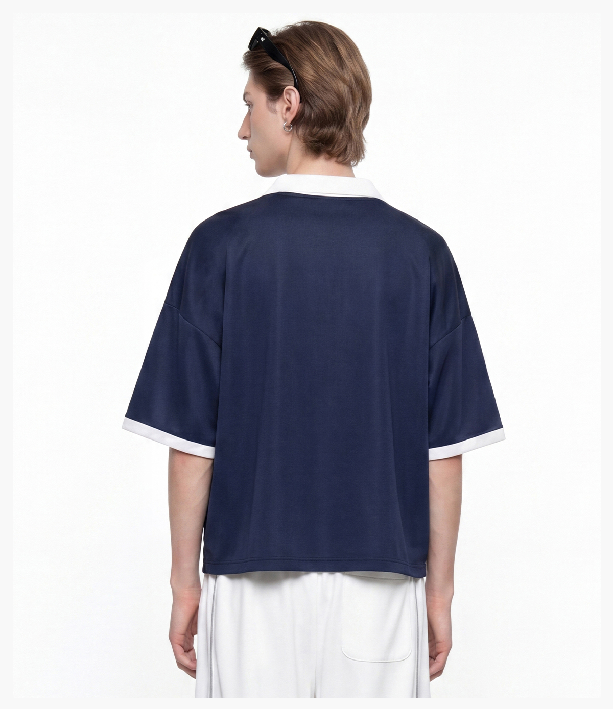 #K1176 Cooling 240G Quick-Dry Boxy Polo T-Shirt 24