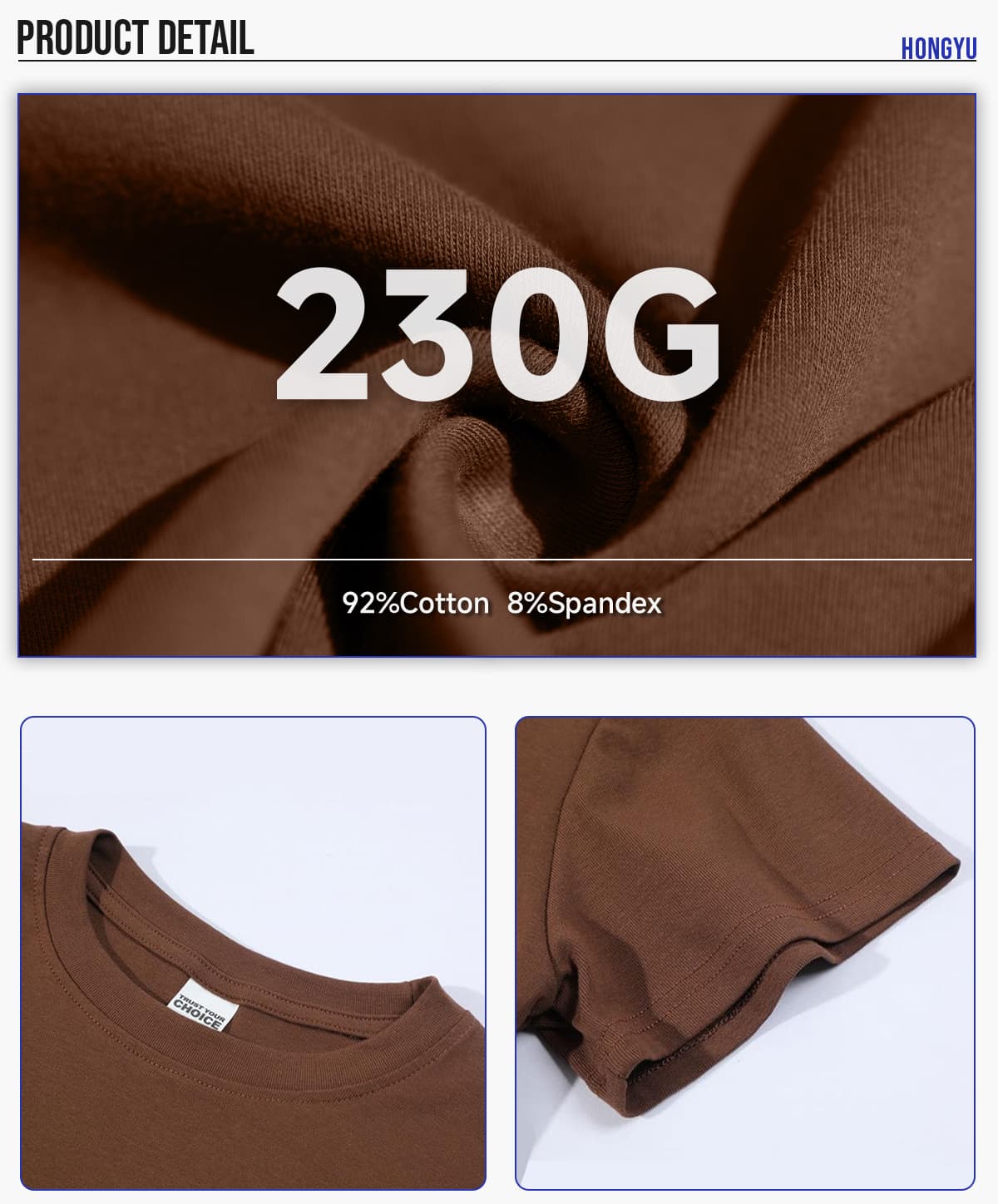 #TH01 Basic Y2K Fit 230GSM T-Shirt Women 12